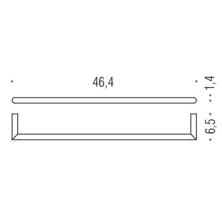 Полотенцедержатель Colombo Mini B4010.OM