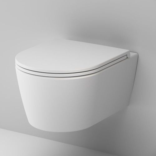 Унитаз подвесной Am.Pm Func C8F1700MWSC белый с сиденьем микролифт безободковый каскадный смыв - фото 5