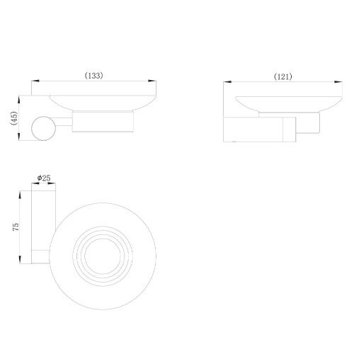 Мыльница Raiber RPB-80008 - фото 3