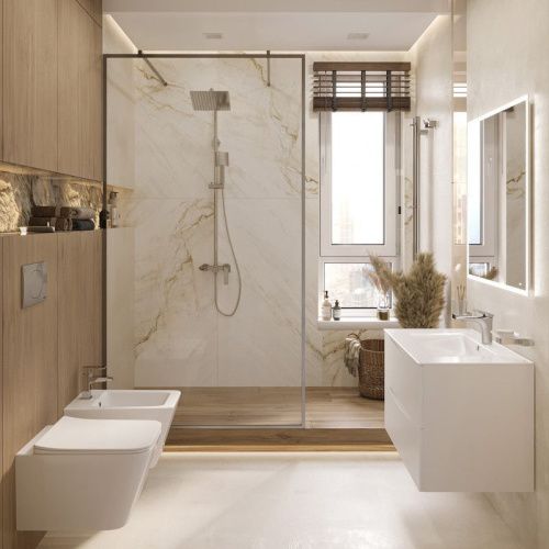 Душевая стойка Bond Cube B02-9400 настенная цвет хром - фото 2