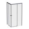 Душевой уголок Am.Pm X-Joy W94G-403-10080-BТ 100х80 стекло прозрачное профиль черный без поддона