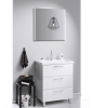 Тумба под раковину Aqwella Y MAN01083 80х50 напольная цвет белый