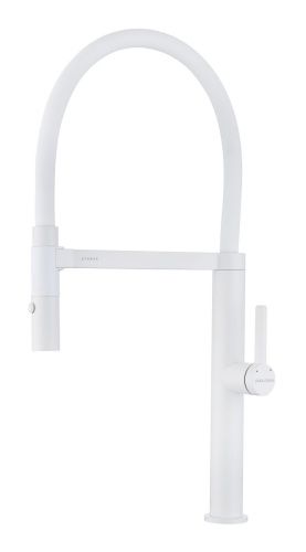 Смеситель для кухни Paulmark LEADER Le214101-WH на мойку белый