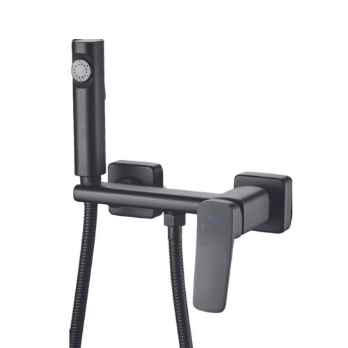 Гигиенический душ со смесителем Shevanik S9905H-1 черный - фото 2