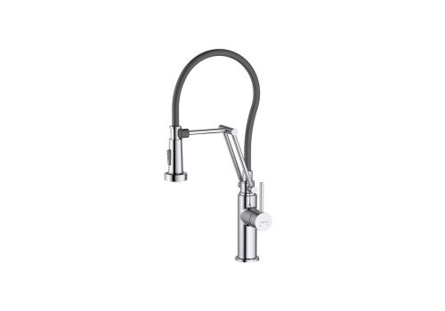 Смеситель для кухни Aquatek ЕВРОПА AQ1388CR на мойку хром - фото 2