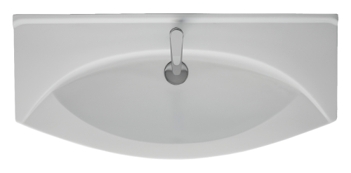 Раковина мебельная керамическая Dreja Laguna 105 191683 110х50 накладная цвет белый - фото 3