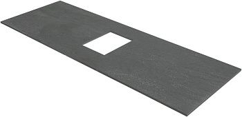 Столешница Allen Brau Priority 1.31012.GR-S 120х40 накладная цвет серый