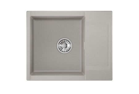 Кухонная мойка Granula 6202, БАЗАЛЬТ 60х50 цвет серый поверхность матовая