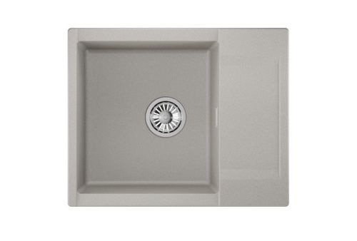 Кухонная мойка Granula 6202, БАЗАЛЬТ 60х50 цвет серый поверхность матовая - фото 2