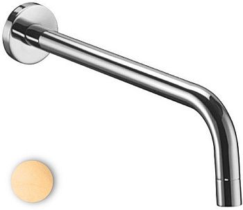 Излив Paffoni Light ZBOC046HG настенный золото