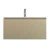 Тумба под раковину Art&Max Latina AM-Latina-800-1C-SO-BGM 80х50 подвесная цвет бежевый