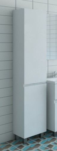 Шкаф-пенал Эстет Dallas Luxe ФР-00001949 40х200 напольный цвет белый - фото 2