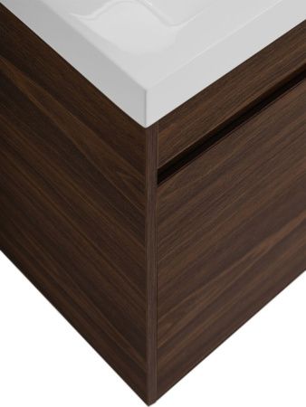 Тумба под раковину Art&Max Family-M Family-M-400-1D-SO-BO 40х20 подвесная цвет коричневый