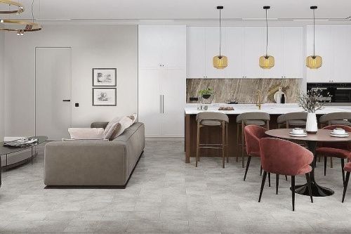 SPC ламинат Damy Floor ASCENT STRONG JYM533-03-ST Фудзияма толщина 0.5 см 43 класс 610х305 - фото 5