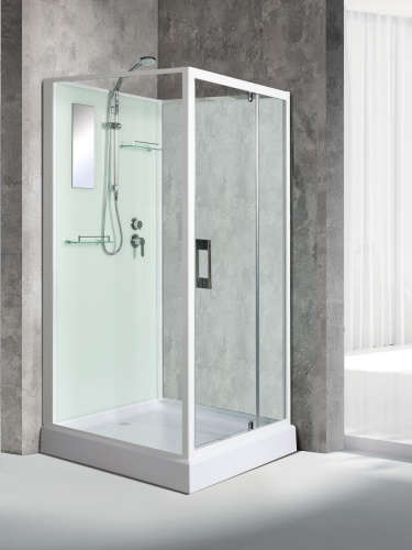 Душевая кабина River TANA 10000001873 100х80 прямоугольная без крыши ориентация универсальная - фото 3