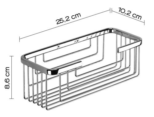 Решетка в ванную комнату Gedy 2419(13) - фото 2