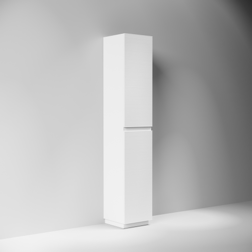 Шкаф-пенал Sancos FOLK Floor PFL35FW 40х190 напольный цвет белый - фото 3