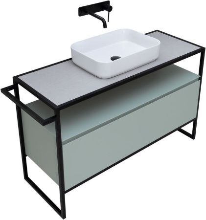 Тумба под раковину Allen Brau Priority 1.31004.PWM 120х50 напольная цвет зеленый