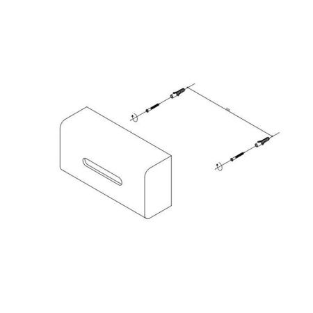 Диспенсер для салфеток Decor Walther Stone 971954