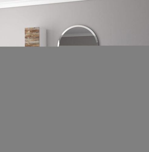 Зеркало с подсветкой 1MarKa Aurora У85578 80х80 подвесное - фото 2