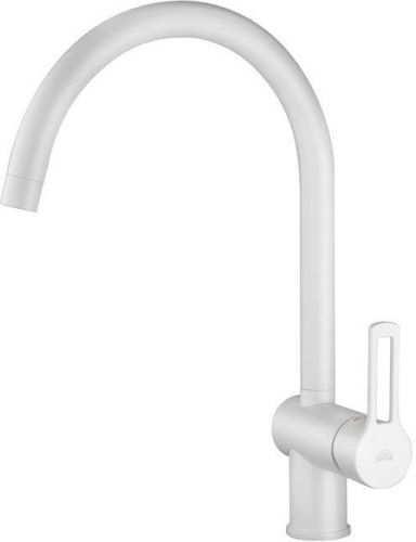 Смеситель для кухни Paffoni Ringo RIN180BO на мойку белый