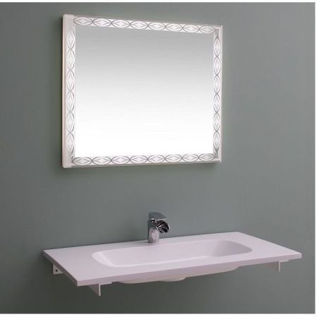 Зеркало с подсветкой De Aqua Тренд TRN 403 080 80х80 подвесное