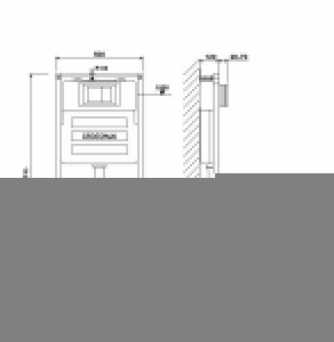 Инсталляция + кнопка смыва Grossman Galaxy 97.01.210 - фото 3