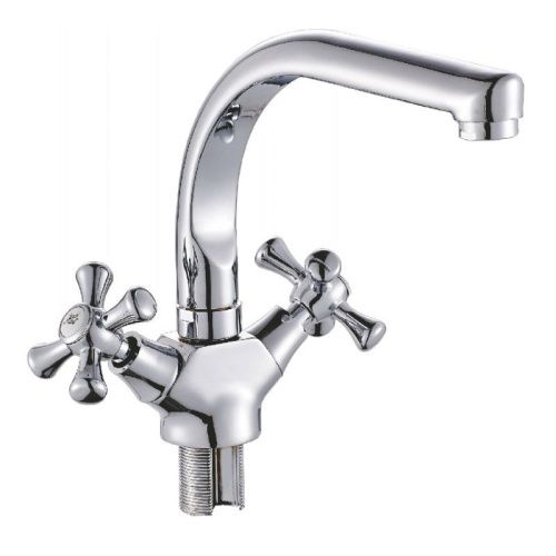 Смеситель для кухни Cron CN4742 на мойку хром - фото 2