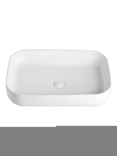 Раковина из сантехнического фарфора Orange B03-600W 60х40 накладная цвет белый - фото 4