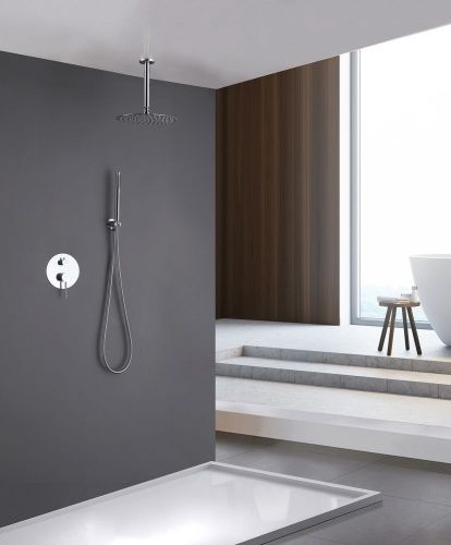 Душевая система Abber AF8821 встраиваемая в стену цвет хром - фото 2