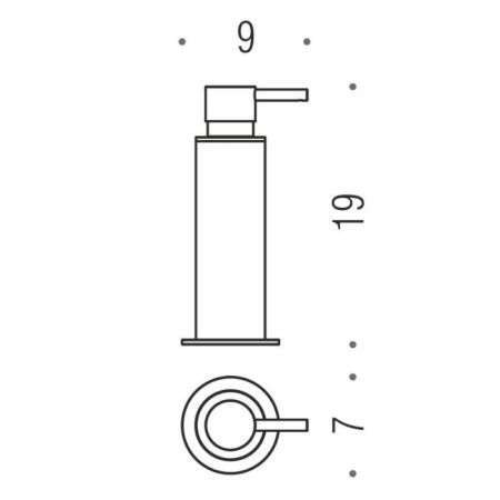 Дозатор Colombo Plus W4980.GM