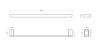 Полотенцедержатель Cezares STYLUS STYLUS-TH-60-BORO