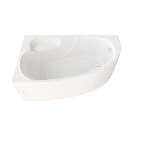 Ванна акриловая Тритон Изабель Щ0000048747 170х100 пристенная асимметричная без каркаса - фото 2