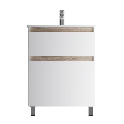 Тумба под раковину Am.Pm X-Joy M85AFSX0652WG 60х40 напольная цвет белый - фото 2