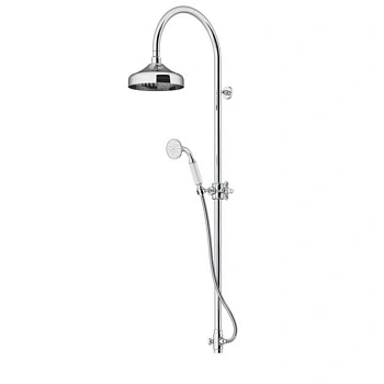 Душевая стойка Gattoni Programma doccia 4295/PDC0 настенная цвет хром