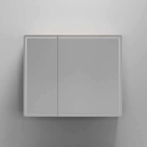 Зеркало-шкаф Sancos Mirror MI90EG 90х70 подвесной цвет коричневый - фото 4