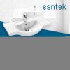 Раковина из сантехнического фарфора Santek Сенеж WH110265 90х50 накладная цвет белый