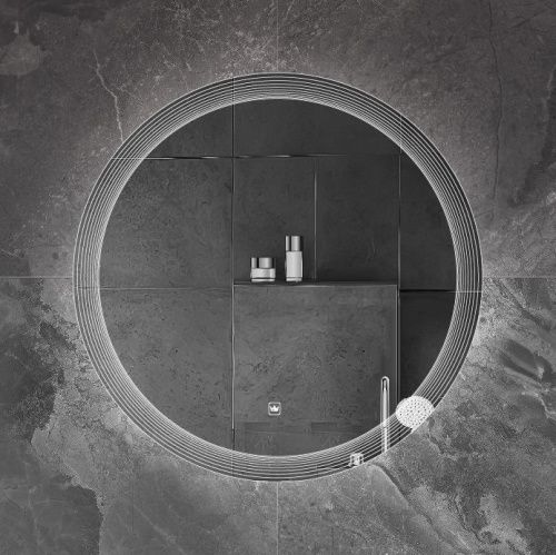 Зеркало с подсветкой Cezares ECO CZR-SPC-ECO-600-LED-TCH 60х60 подвесное - фото 3