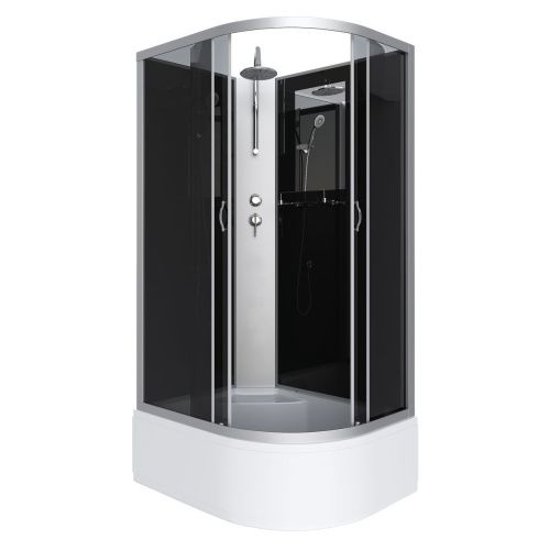 Душевая кабина Niagara Classic 25101434LBKT 120х80 асимметричная без крыши ориентация левая