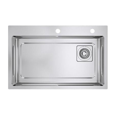 Кухонная мойка Raglo R702 R702.7246.05 70х45 цвет серый поверхность матовая