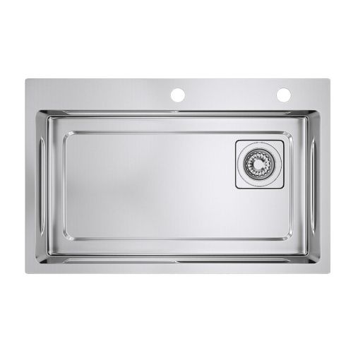 Кухонная мойка Raglo R702 R702.7246.05 70х45 цвет серый поверхность матовая - фото 2