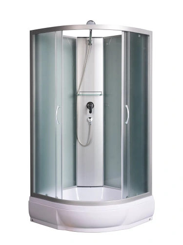 Душевая кабина River NARA 10000000717 90х90 четверть круга без крыши ориентация универсальная - фото 4