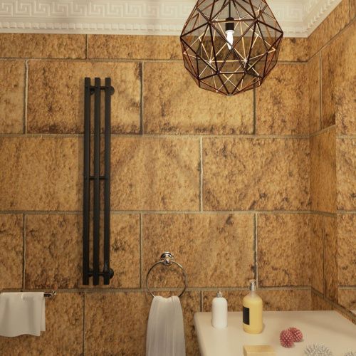 Полотенцесушитель электрический Маргроид Inaro профильный Inaro-12012-1081-9005R 15х120 черный - фото 3