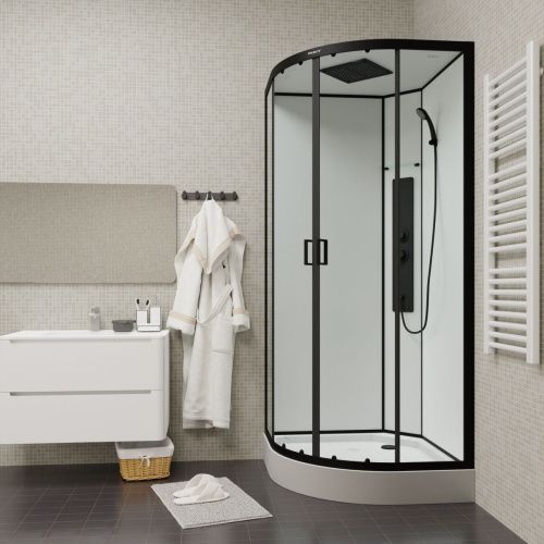 Душевая кабина Parly AMI AMI 90х90 четверть круга с крышей ориентация универсальная - фото 5