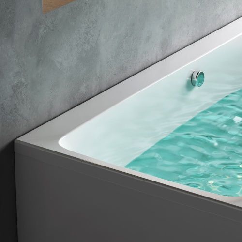 Ванна акриловая Am.Pm Func W84A-180-080W-A 180х80 пристенная прямоугольная без каркаса - фото 5