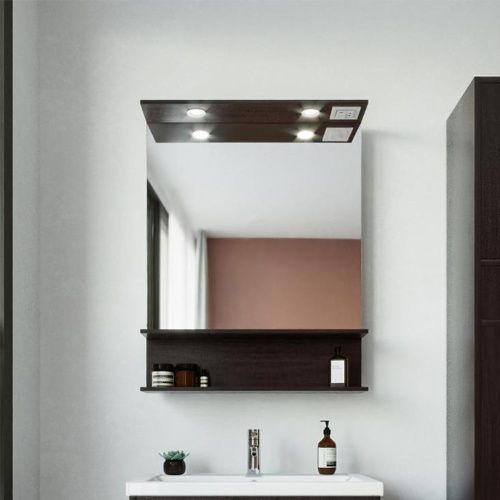 Зеркало с подсветкой Бриклаер Чили 4627125415050 70х90 подвесное - фото 2