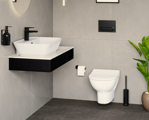 Унитаз подвесной Vitra Zentrum 5795B003-6077 белый с сиденьем микролифт безободковый смыв торнадо - фото 2