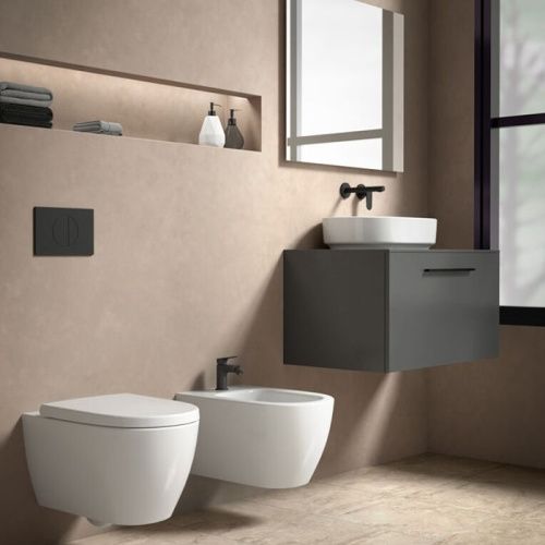 Унитаз подвесной Ideal Standard I.life O T568001 белый с сиденьем микролифт безободковый смыв торнадо - фото 5