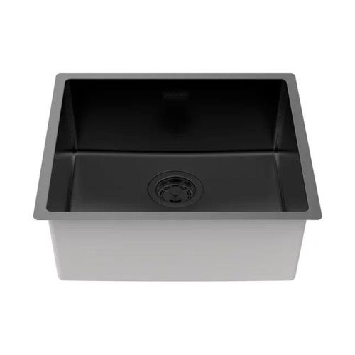 Кухонная мойка Paulmark LASSAN 49 UNI LA49-MBN 40х45 цвет черный поверхность матовая - фото 2