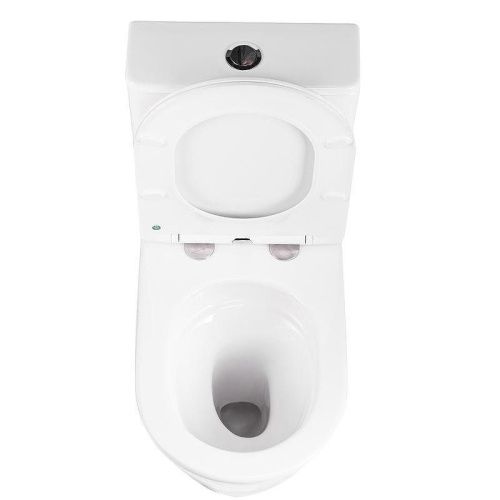 Унитаз-компакт напольный с бачком Тритон Corso Щ0000060998 белый с сиденьем микролифт безободковый смыв торнадо - фото 5